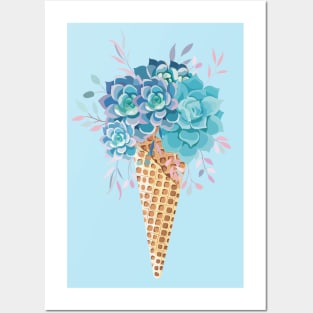 ice cream Posters and Art